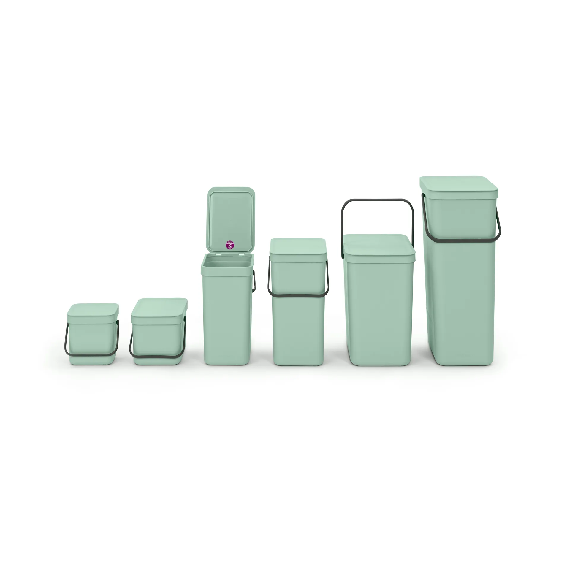 Sort & Go ウェイストビン 3 L, Jade green Brabantia | ブラバンシア