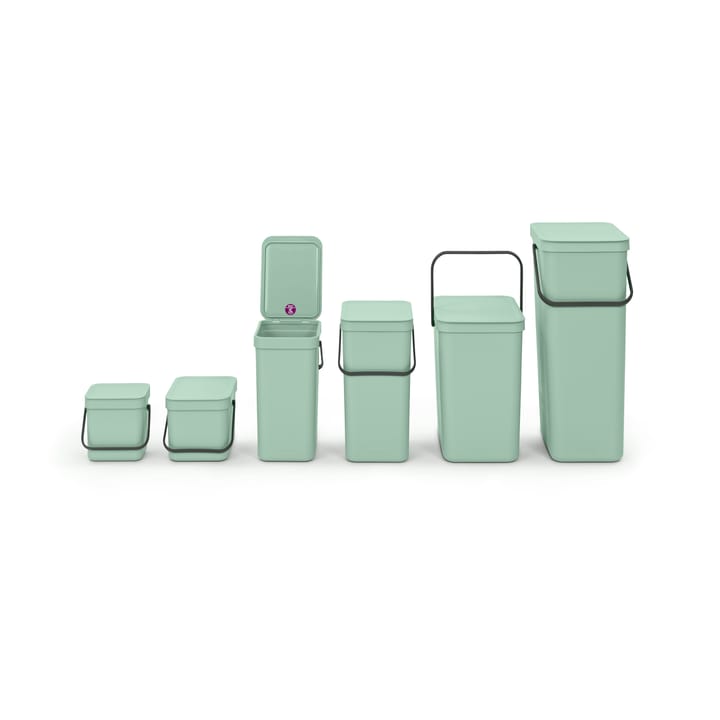 Sort & Go ウェイストビン 3 L, Jade green Brabantia | ブラ�バンシア
