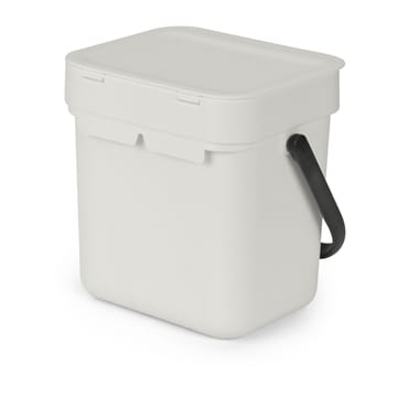 Sort & Go ウェイストビン 3 L - Light grey - Brabantia | ブラバンシア
