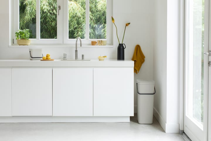 Sort & Go ウェイストビン 3 L, Light grey Brabantia | ブラバンシア