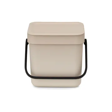 Sort & Go ウェイストビン 3 L - Soft Beige - Brabantia | ブラバンシア