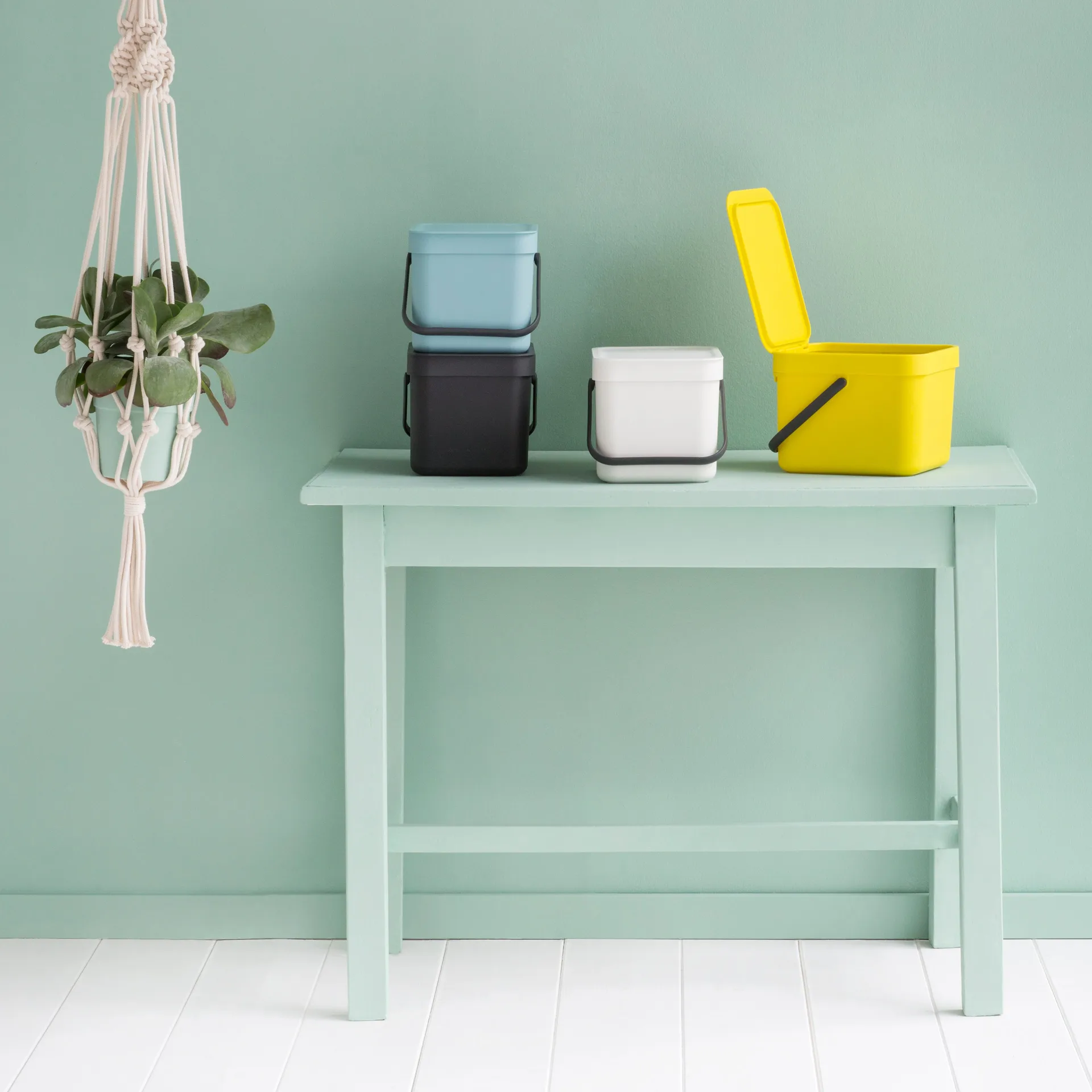 Sort & Go ウェイストビン 6 l., grey Brabantia | ブラバンシア