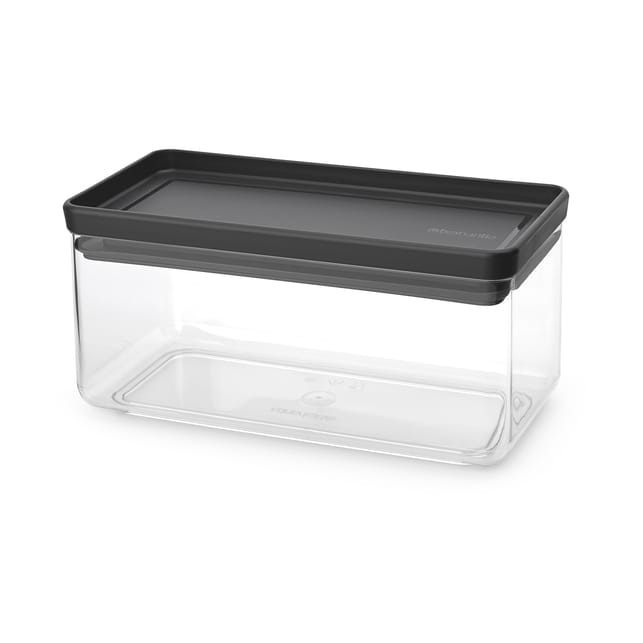 TASTY+ スタッカブル 保存容器 1.5L, Dark grey Brabantia | ブラバンシア