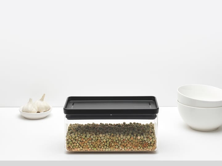 TASTY+ スタッカブル 保存容器 1.5L, Dark grey Brabantia | ブラバンシア