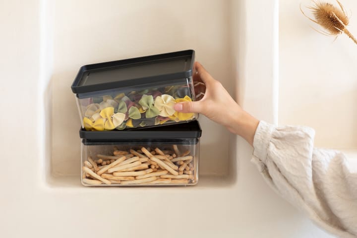 TASTY+ スタッカブル 保存容器 1.5L, Dark grey Brabantia | ブラバンシア