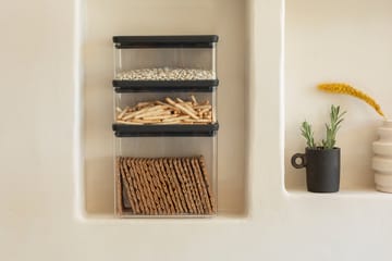 TASTY+ スタッカブル 保存容器 3 個セット 2x1.5 L+3.5 L - Dark grey - Brabantia | ブラバンシア