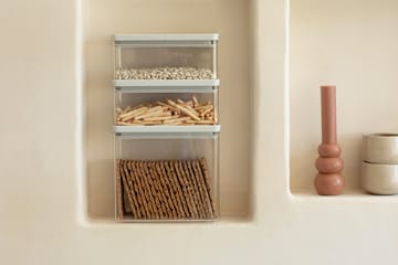 TASTY+ スタッカブル 保存容器 3 個セット 2x1.5 L+3.5 L - Light grey - Brabantia | ブラバンシア
