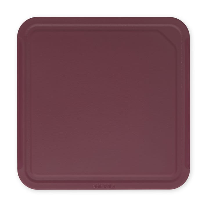 TASTY+ カッティングボード medium 25x25 cm - Aubergine red - Brabantia | ブラバンシア