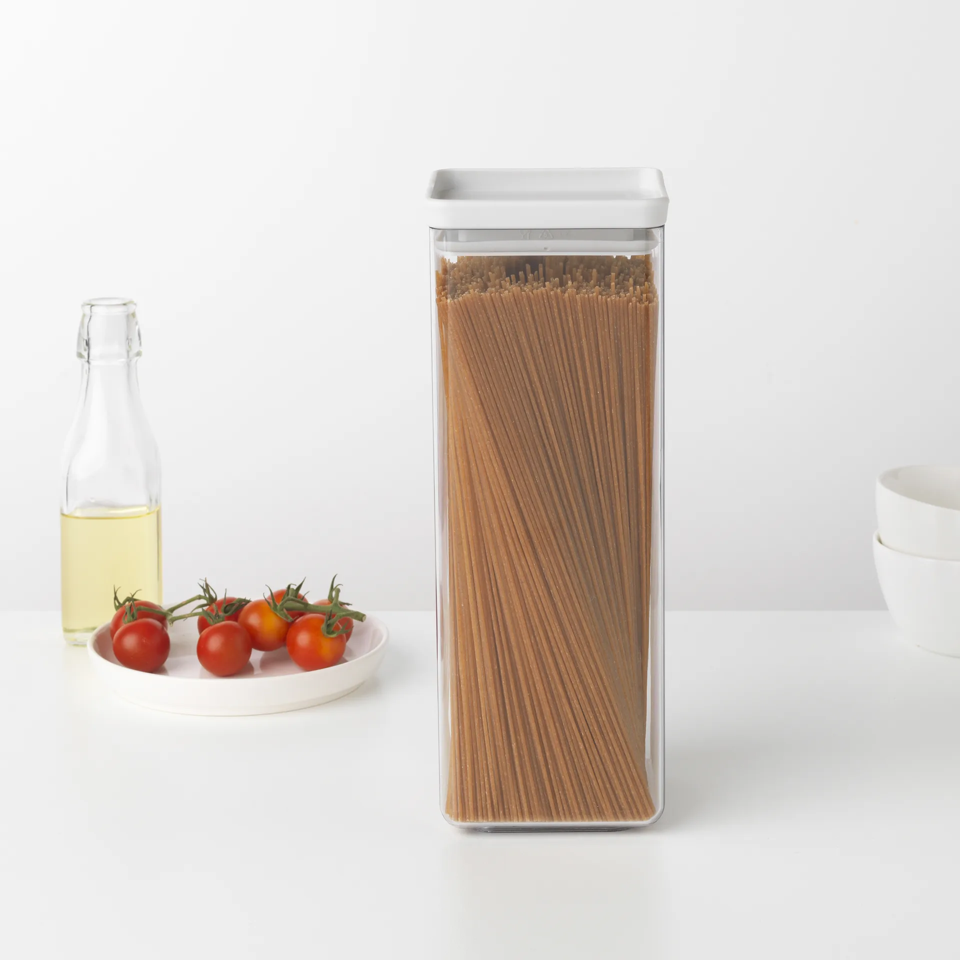 TASTY+ square 収納ジャー 2.5 L, Light grey Brabantia | ブラバンシア