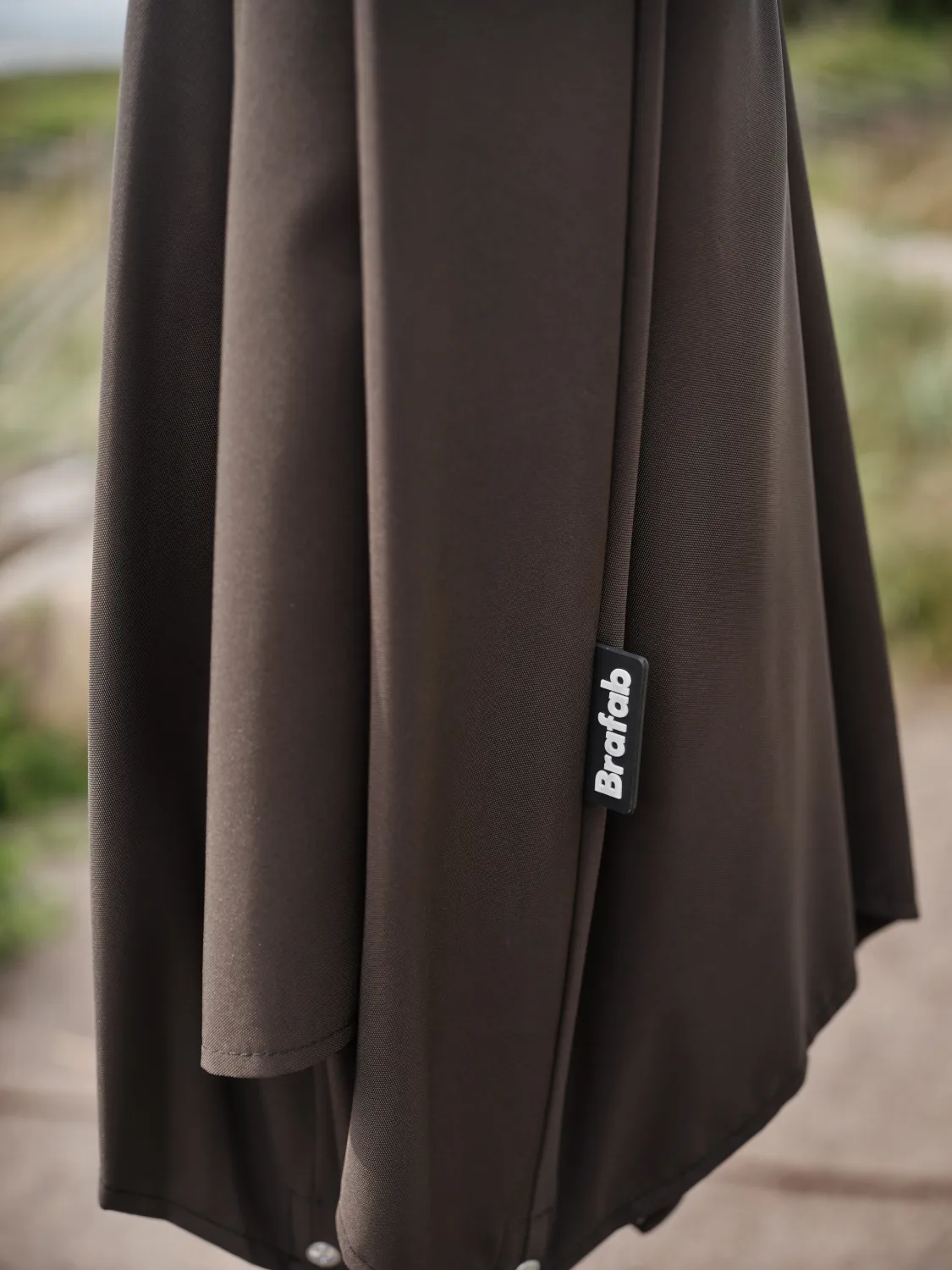 Abriola パラソル, Charcoal black, Ø270 cm Brafab