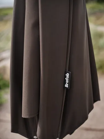 Abriola パラソル - Charcoal black, Ø270 cm - Brafab