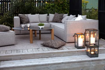 Belfort ランタン - Black, 28 cm - Brafab