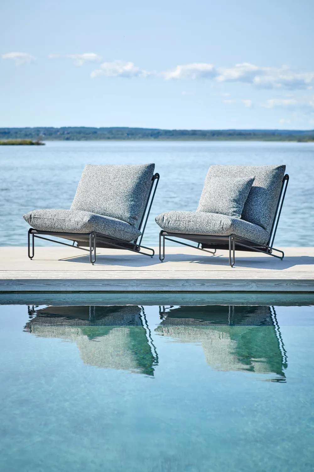 Blixt ラウンジアームチェア, Black-teddy ant Brafab