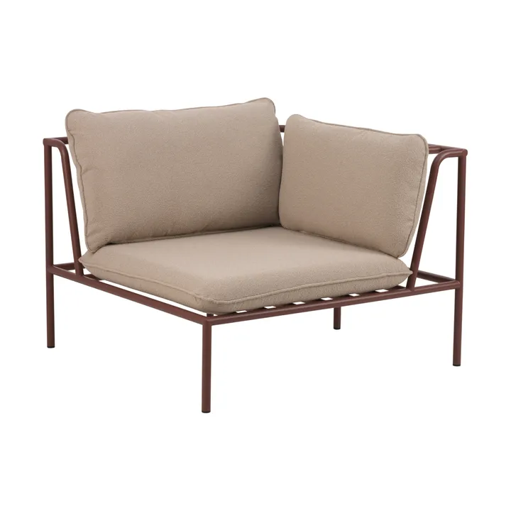 Collier ソファモジュール - Zin red-teddy beige, corner - Brafab