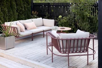 Collier ソファモジュール - Zin red-teddy beige, corner - Brafab