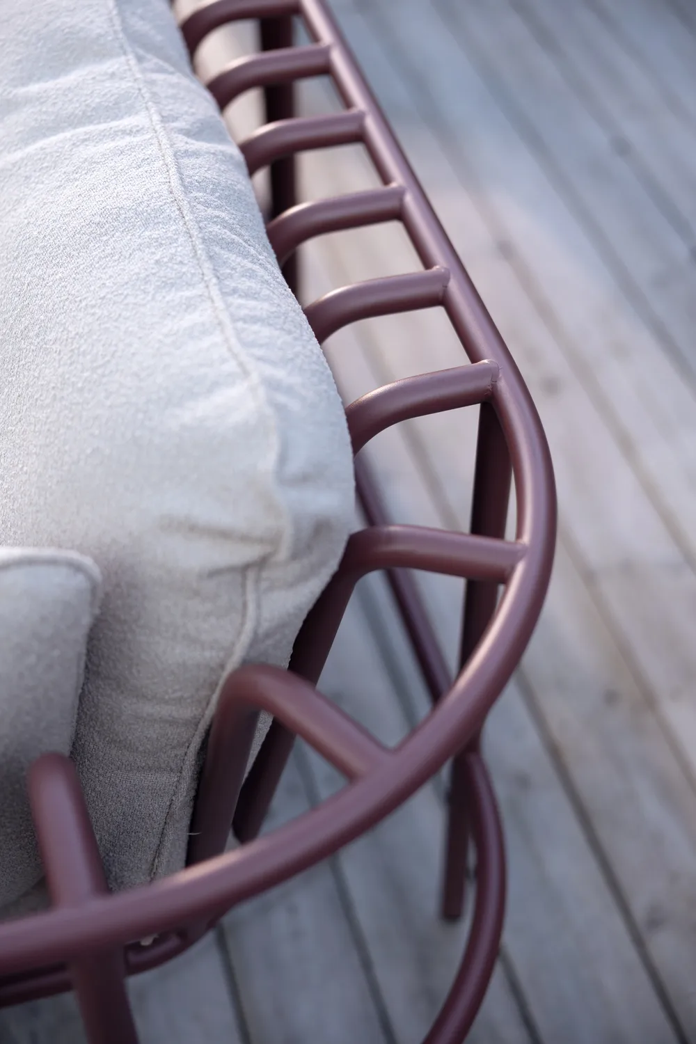 Collier ソファモジュール, Zin red-teddy beige, corner Brafab