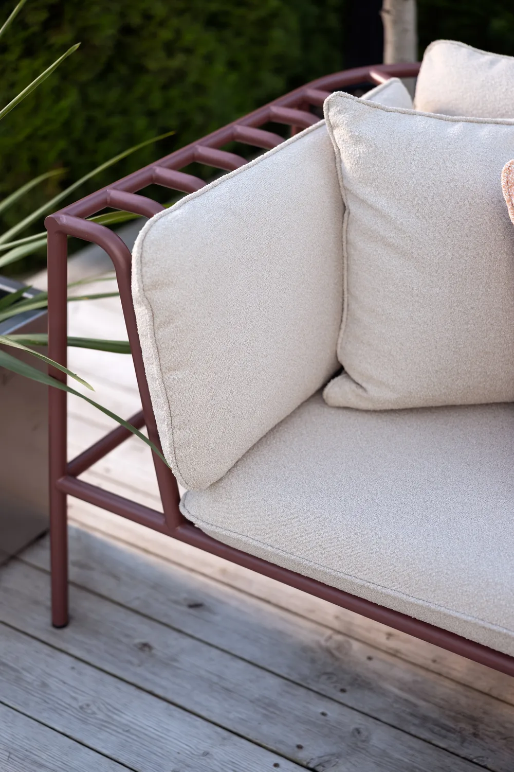 Collier ソファモジュール, Zin red-teddy beige, corner Brafab