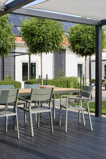 Delia アームチェア - Nordic green - Brafab