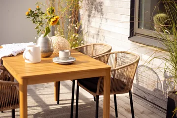 Delta アームチェア - Black-natural - Brafab