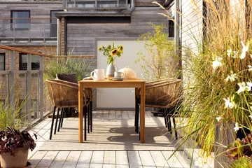 Delta アームチェア - Black-natural - Brafab