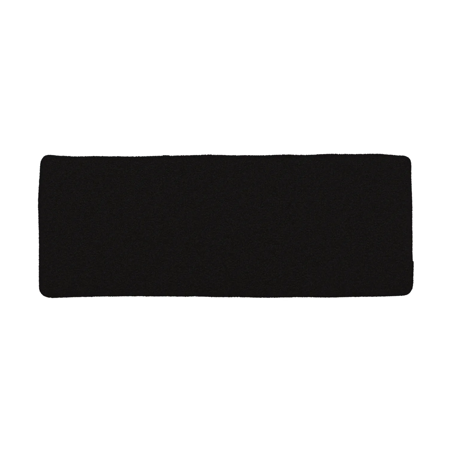 Frisk シートクッション, Teddy black, 37x102 cm Brafab