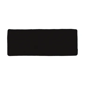 Frisk シートクッション - Teddy black, 37x102 cm - Brafab