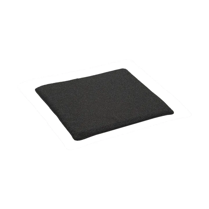 Frisk シートクッション - Teddy black, 37x37 cm - Brafab