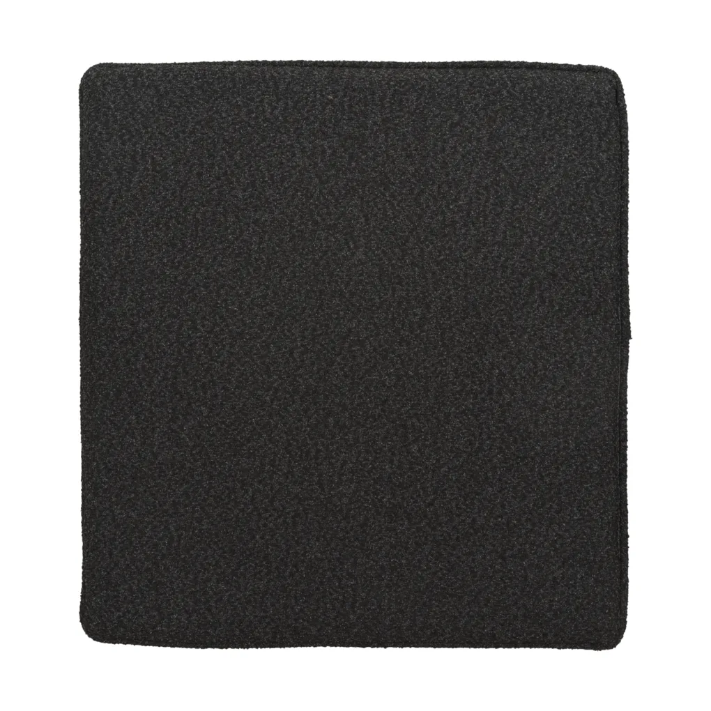 Frisk シートクッション, Teddy black, 43x41 cm Brafab