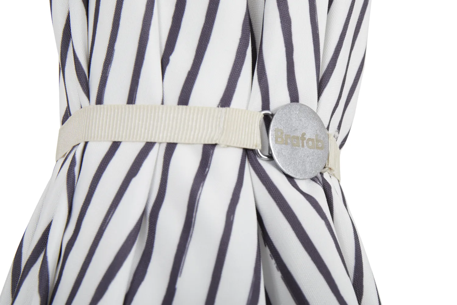 Gatsby パラソル, Grey stripe, Ø185 cm Brafab
