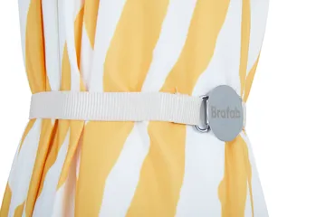 Gatsby パラソル - Yellow stripe, Ø256 cm - Brafab