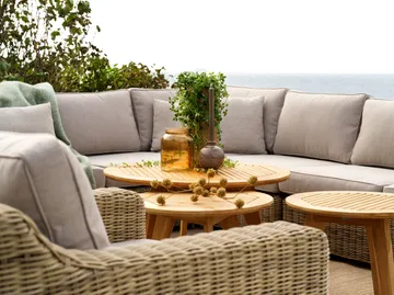 Glendon オットマン - Dark Brown-soft moose - Brafab