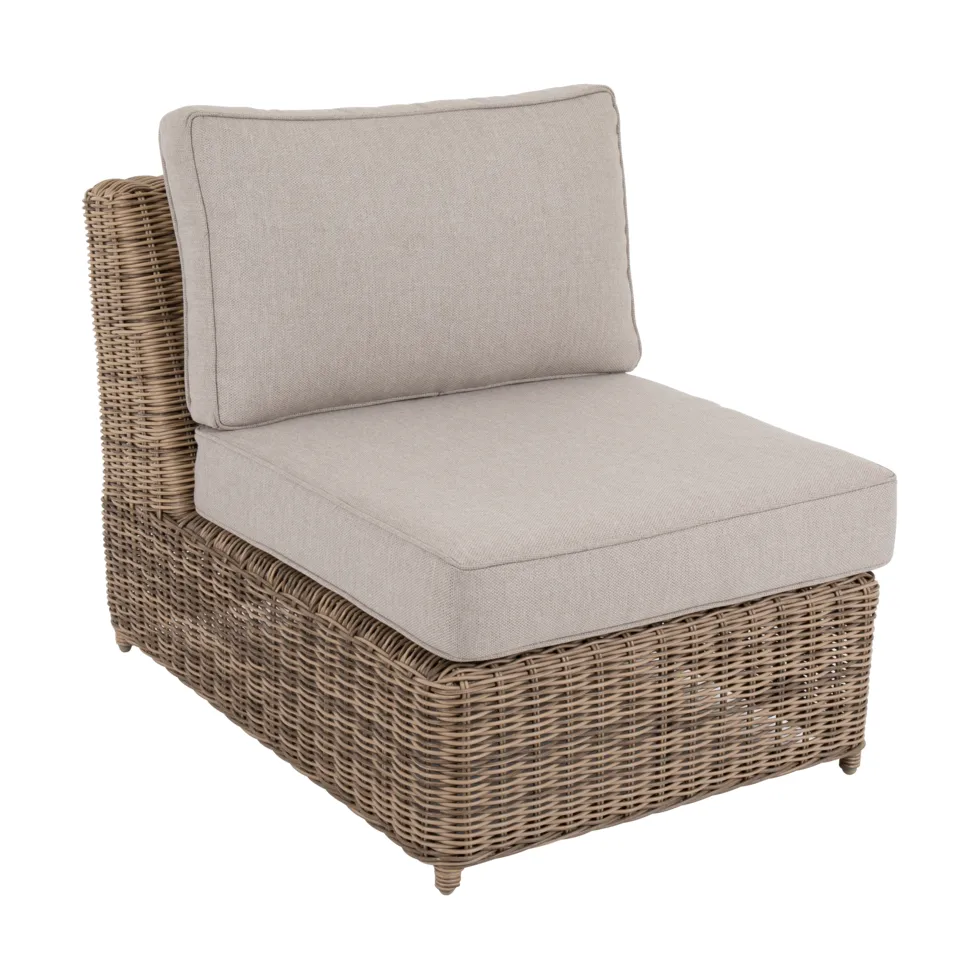 Glendon ソファモジュール, Rustic-beige, middle section Brafab