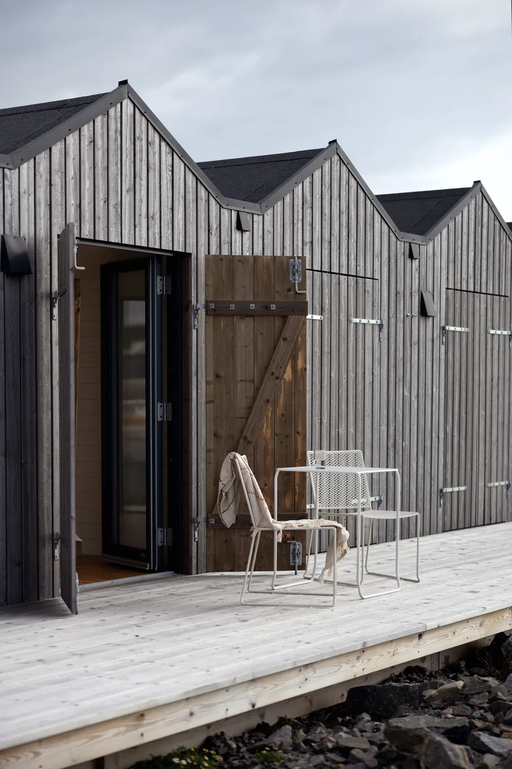 Haru カフェテーブル, Pearl white, 54x61 cm Brafab