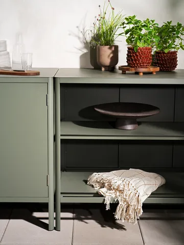 Kelia アウトドアキッチン ベースキャビネット シンク付き - Nordic green, 121x90x64 - Brafab