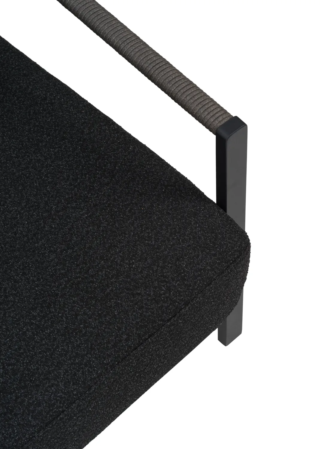 Lyra アームチェア, Black-teddy black Brafab