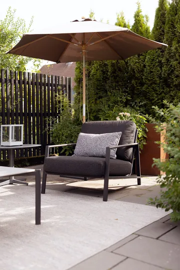 Lyra アームチェア - Black-teddy black - Brafab