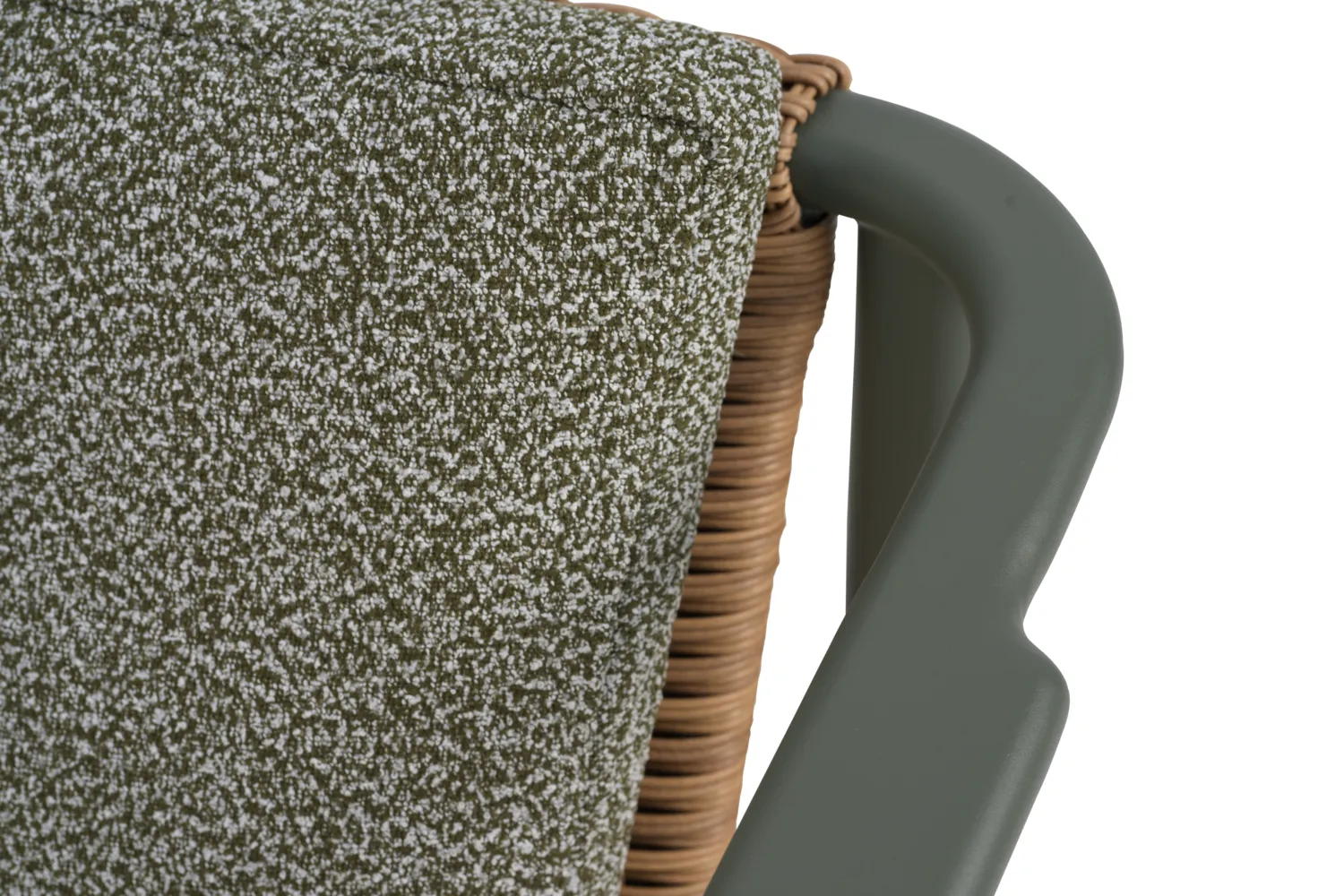 Motty アームチェア, Nordic green-teddy verde Brafab