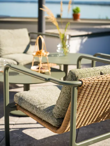 Motty アームチェア - Nordic green-teddy verde - Brafab