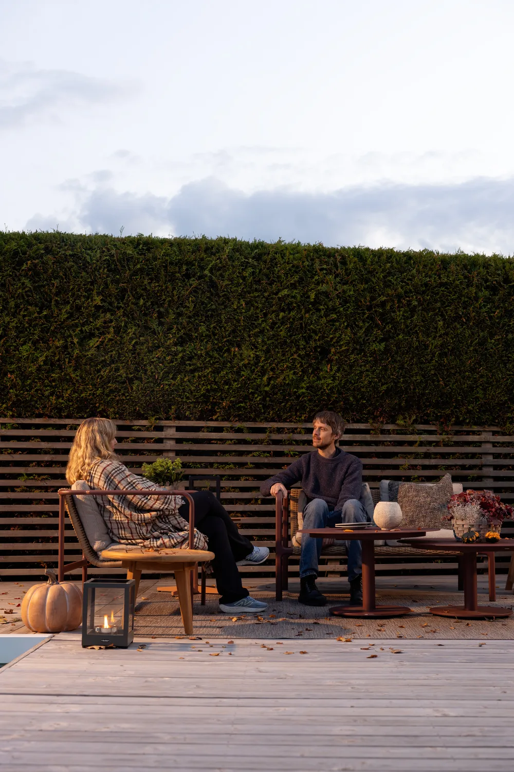 Motty アームチェア, Zin red-teddy beige Brafab