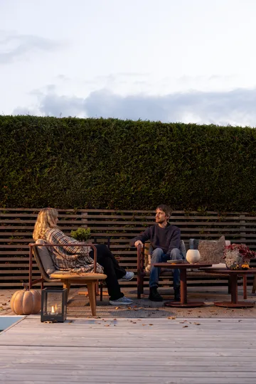 Motty アームチェア - Zin red-teddy beige - Brafab