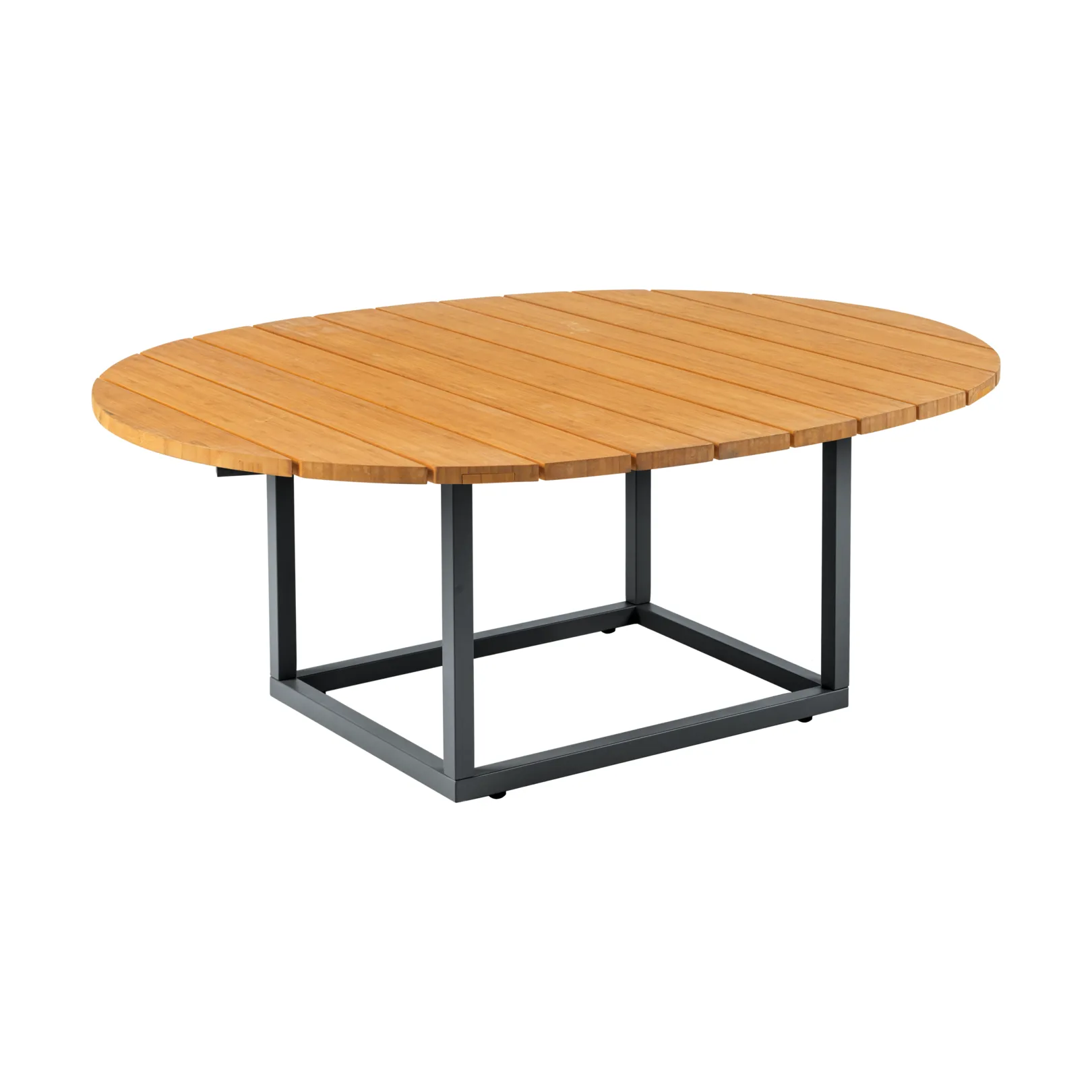 Olive コーヒーテーブル, Anthracite-bamboo, 110x80 cm Brafab