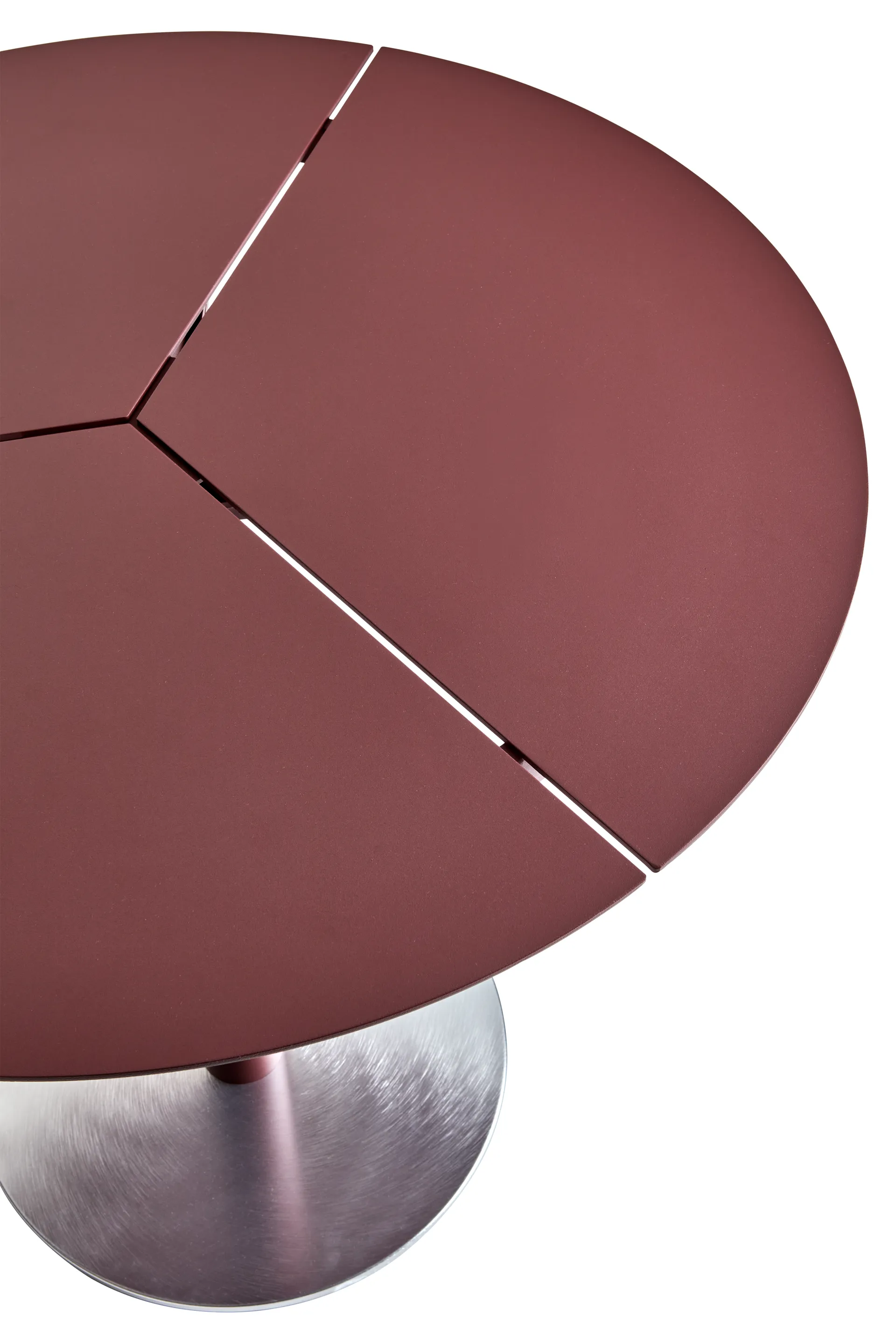 Peace Bistro カフェテーブル Ø80 cm ジンレッド Brafab