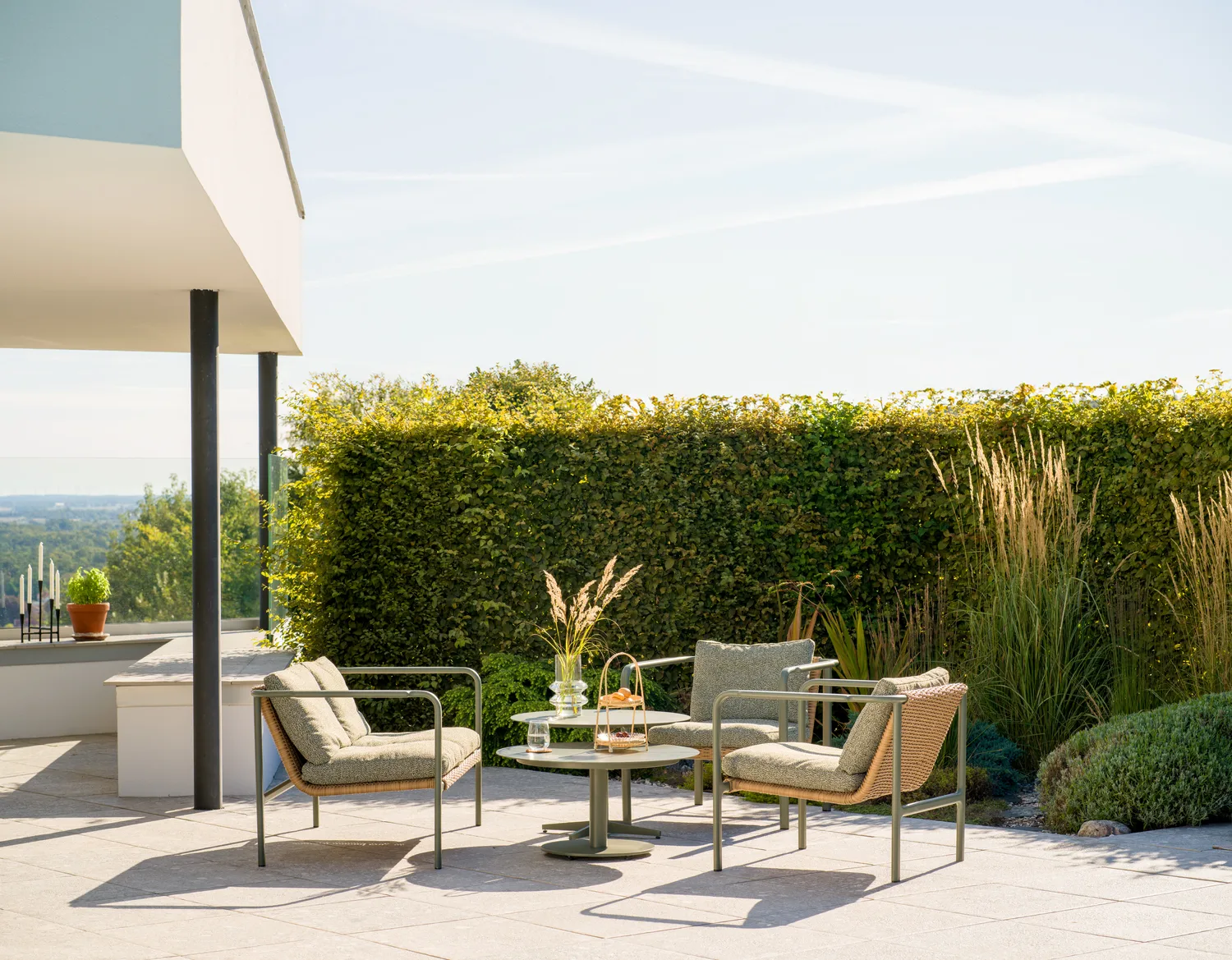 Peace コーヒーテーブル, Nordic green, Ø80x46 cm Brafab