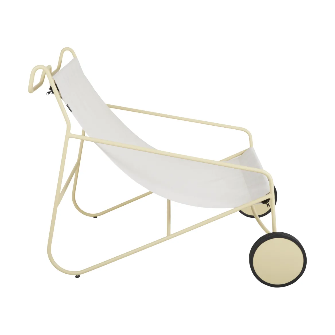 Poul Chair ラウンジアームチェア, Lemon-off white Brafab