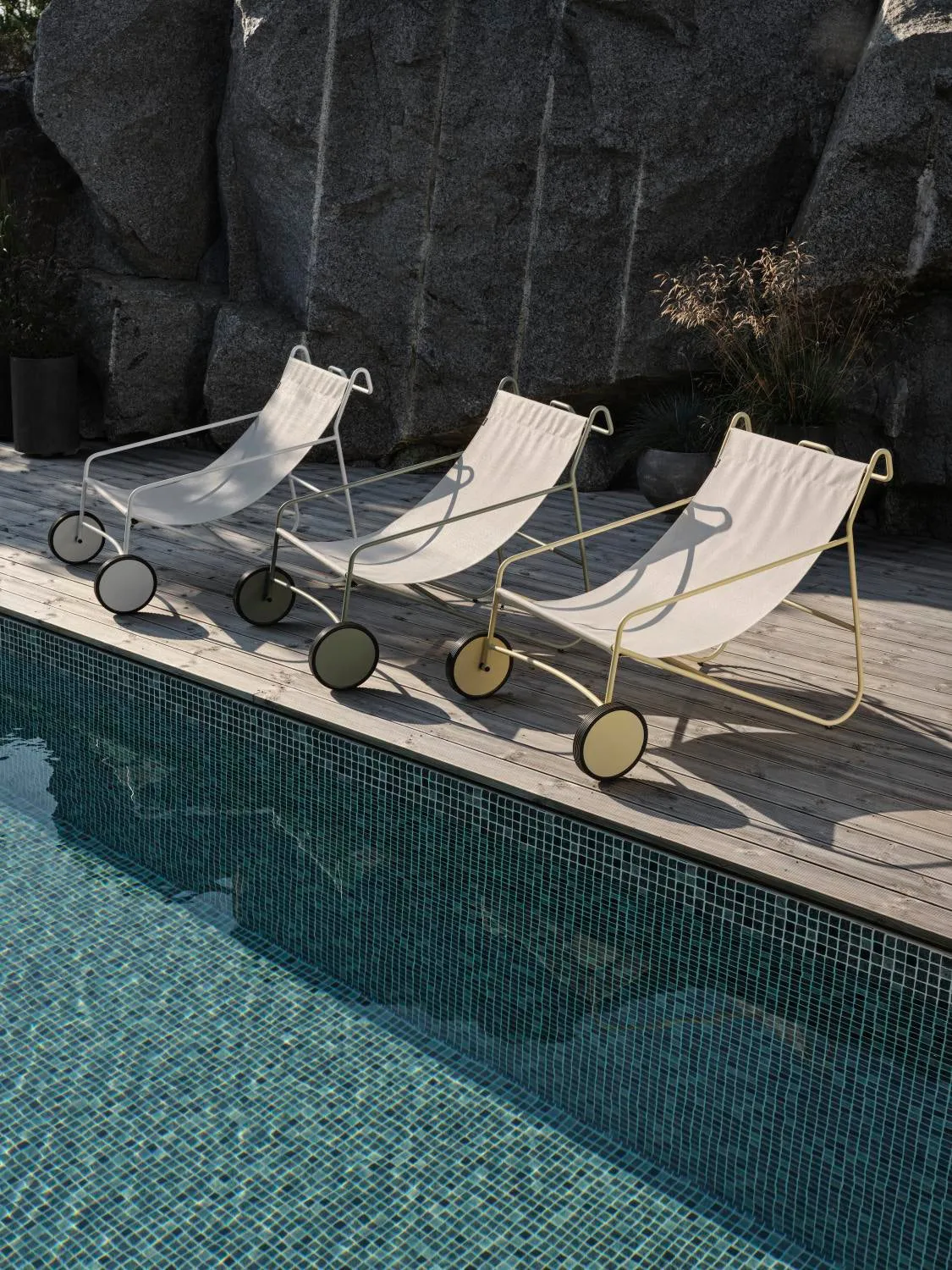 Poul Chair ラウンジアームチェア, Lemon-off white Brafab