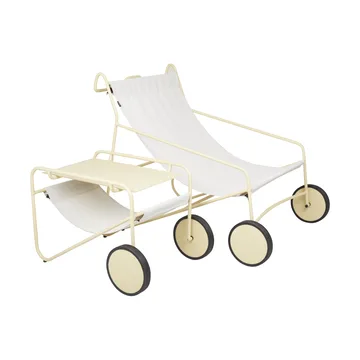 Poul Table サイドテーブル - Lemon-off white, 72x44 cm - Brafab