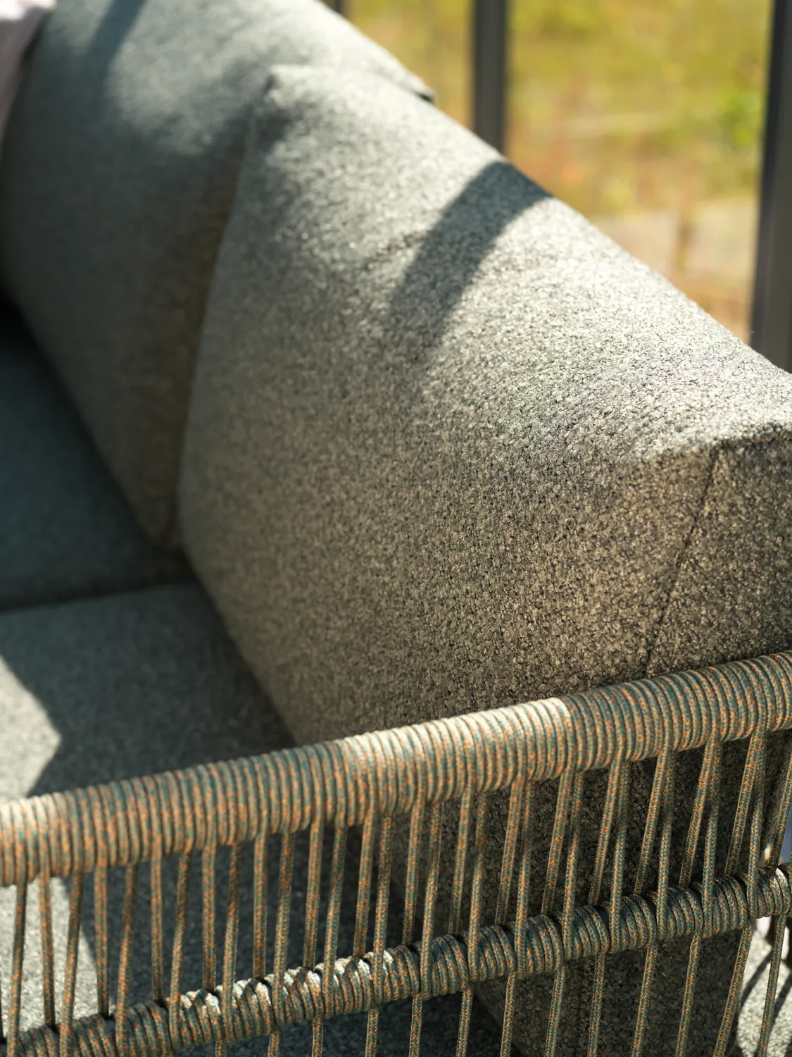 Reno ソファモジュール, Nordic green-raw avocado, middle unit Brafab