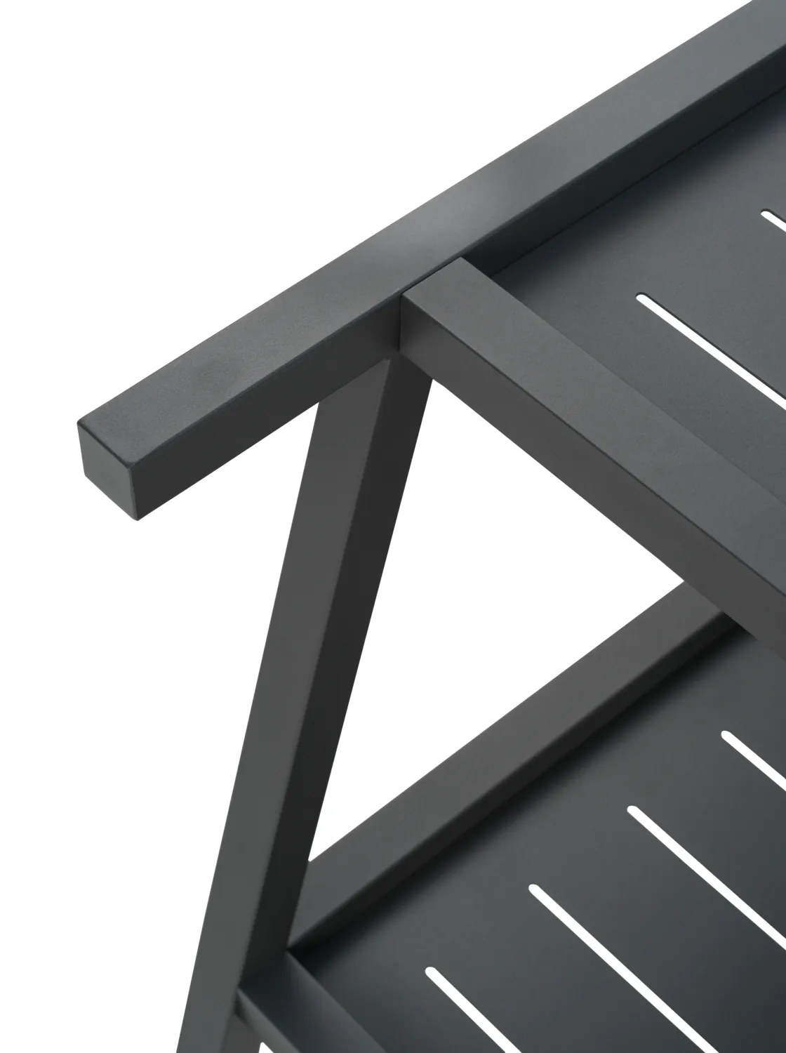 Samvaro サービングトロリー 86x49x69 cm, Anthracite Brafab