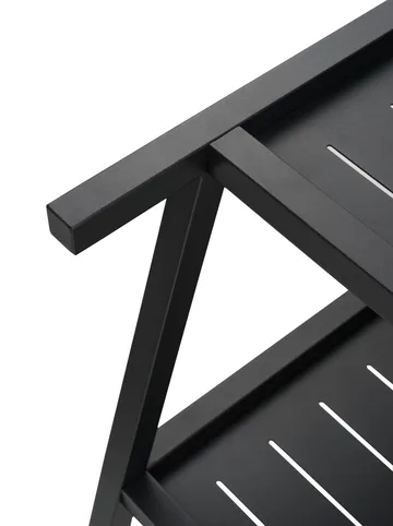 Samvaro サービングトロリー 86x49x69 cm - Black - Brafab