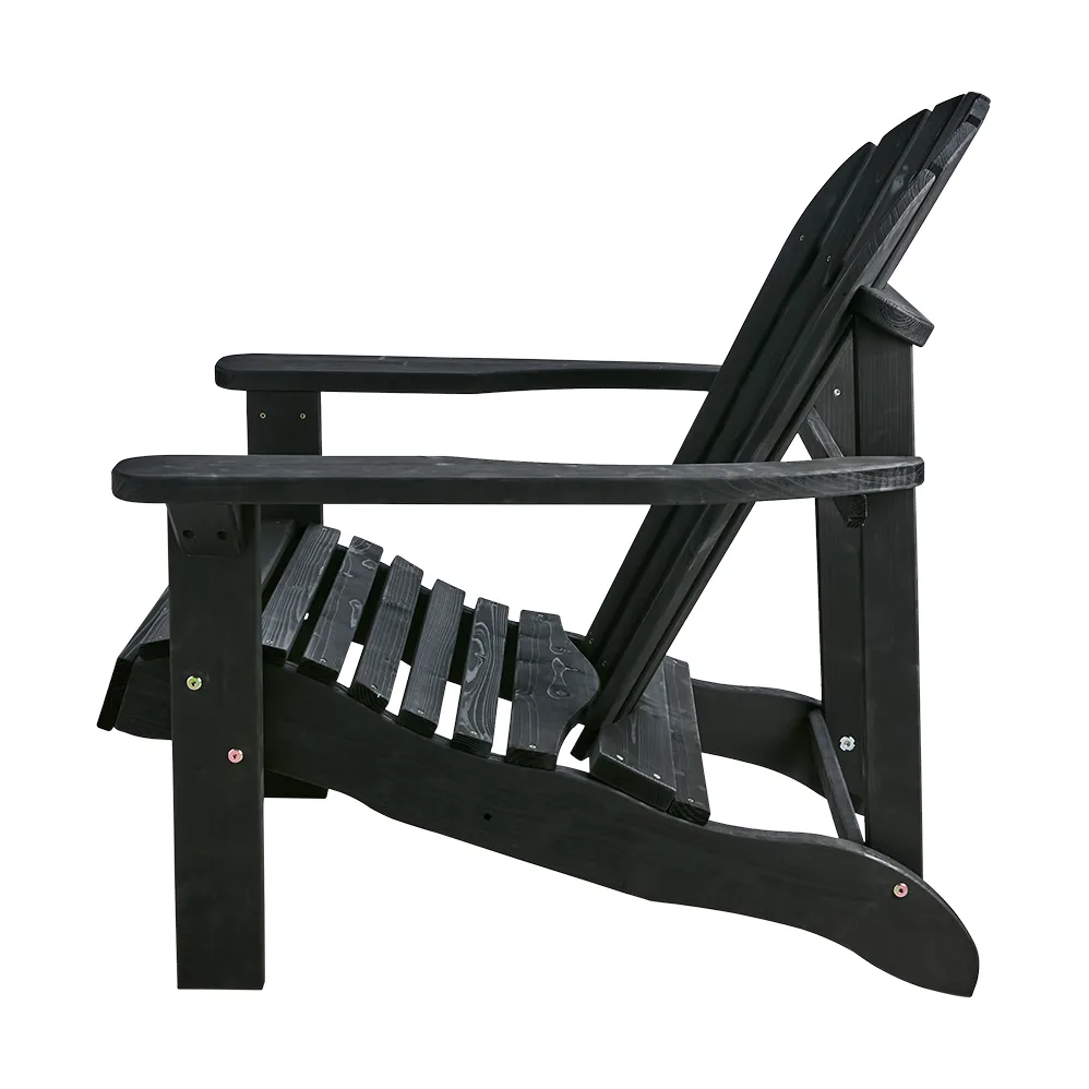 Skule デッキチェア, Black pine Brafab